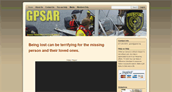 Desktop Screenshot of gpsar.org